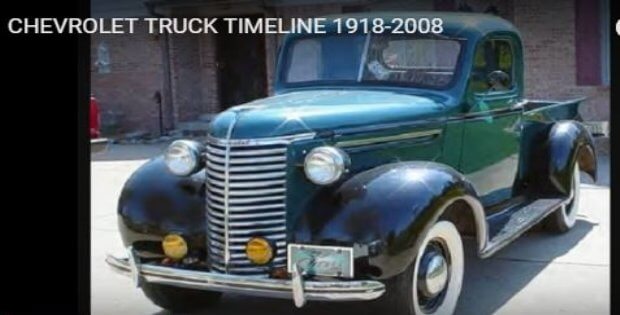 Chevy pickup timeline 1918 2008